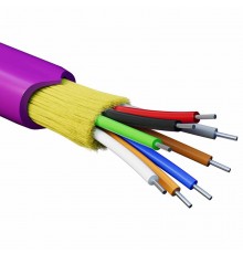 Кабель опт., распределительный, внутр. прокладки, нг(А)-HF, 8 ОВ, OM4 (G.651.1)0,4 кН, 500 м  RNDT4C8MG01-E  DKC