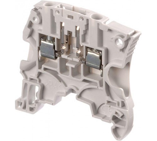 Клемма ZS4-SP винтовая 4мм.кв. с разъединителем (вилкой) серая  1SNK505313R0000  TE