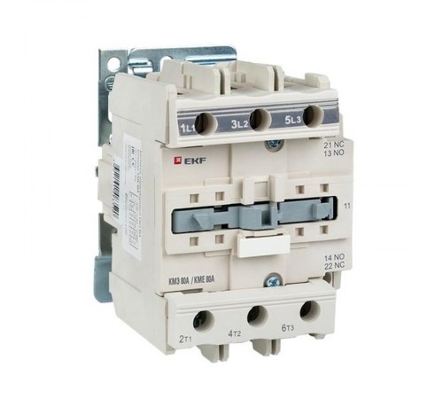 Контактор малогабаритный КМЭ 80А 220В NO+NC EKF PROxima  ctr-s-80-220  EKF