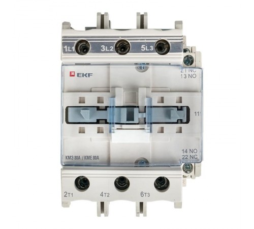 Контактор малогабаритный КМЭ 80А 380В NO+NC EKF PROxima  ctr-s-80-380  EKF