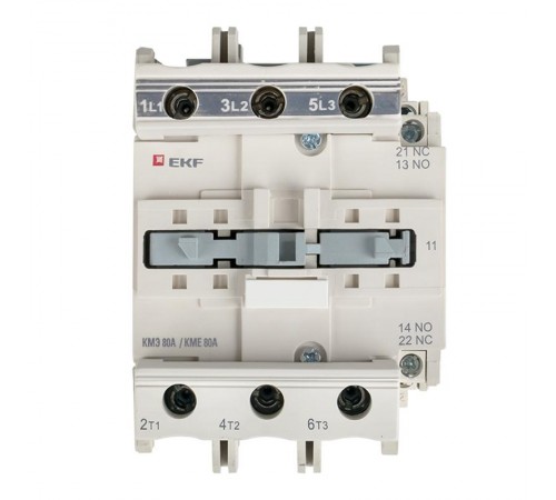 Контактор малогабаритный КМЭ 80А 380В NO+NC EKF PROxima  ctr-s-80-380  EKF
