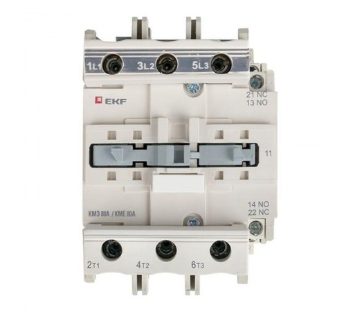 Контактор малогабаритный КМЭ 80А 380В NO+NC EKF PROxima  ctr-s-80-380  EKF