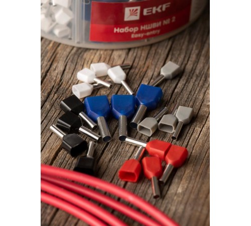 Набор НШВИ(2) №2 (2x0,5-2x2,5мм2) EKF PROxima   nabor-nshvi-2   EKF