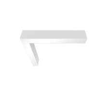 L-Соединитель для серии X-line для сборки в линию 20Вт 3000 К 549x527х100 мм RAL9003 белый муар DALI  V1-R0-1L822-02D01-4002030  VARTON