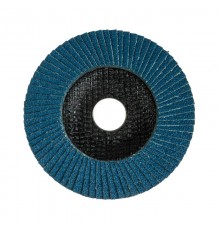 Круг лепестковый торцевой, циркониевый, P80, 125х22,2мм INOX  KR-90-0014-1  Kranz