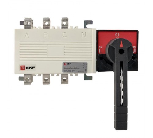 Рубильник-переключатель 100A 3P c рукояткой управления для прямой установки PowerSwitch  pscs-100-3  EKF
