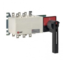 Рубильник-переключатель 100A 3P c рукояткой управления для прямой установки PowerSwitch  pscs-100-3  EKF