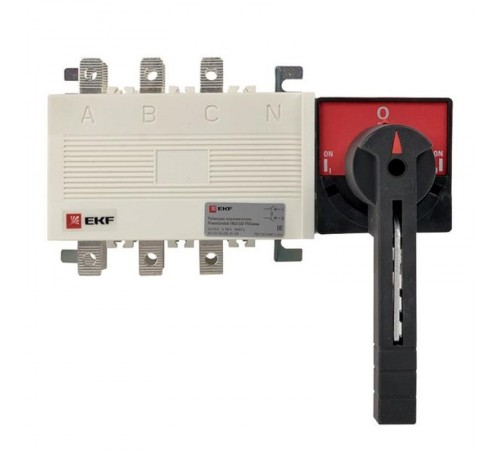 Рубильник-переключатель 100A 3P c рукояткой управления для прямой установки PowerSwitch  pscs-100-3  EKF