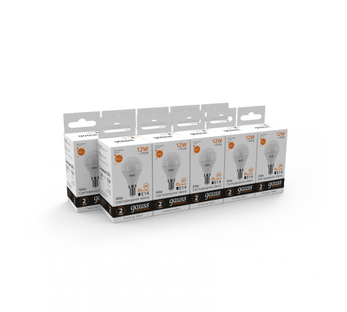 Лампа светодиодная LED Elementary Шар 12W 880lm E14 3000K  53112  Gauss