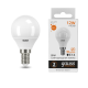 Лампа светодиодная LED Elementary Шар 12W 880lm E14 3000K  53112  Gauss