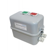 ПМ12-010120 У2 В, 220В/50Гц, 1з, 10А, нереверсивный, в корпусе IP54, с кнопками ПУСК и СТОП, пускатель электромагнитный  ET000193  Электротехник