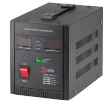 СНПТ-2000-РЦ ЭРА Стабилизатор напряжения переносной, ц.д., 90-260В/220В, 2000ВА  Б0035296  ЭРА