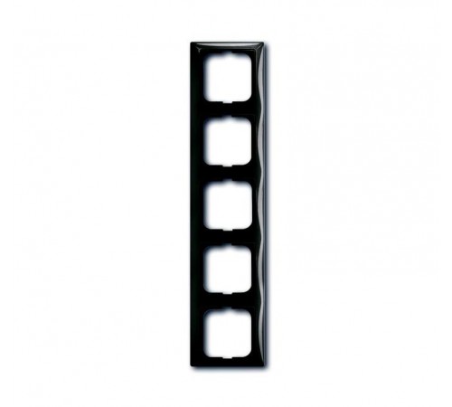 ABB Basic 55 Шато (чёрный) Рамка 5-ая  1725-0-1510   2CKA001725A1510  ABB