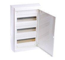 Накладной распределительный щит Nedbox - с металлической дверью - 3 рейки х 12 (+1) модулей  601258  Legrand