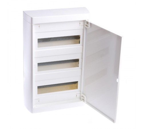 Накладной распределительный щит Nedbox - с металлической дверью - 3 рейки х 12 (+1) модулей  601258  Legrand