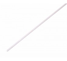 Термоусадочная трубка 1,0/0,5 мм, белая, упаковка 50 шт. по 1 м  20-1001  REXANT