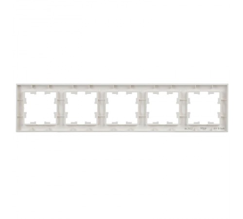 BRITE Рамка 5-ая РУ-5-БрБ белый  BR-M52-K01  IEK