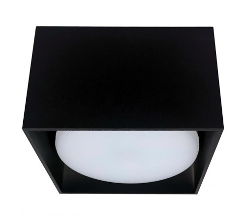 Светильник потолочный под лампу макс 12W, 230V, GX53, черный, HL360  41993  FERON