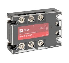 Реле твердотельное трехфазное RTP-25-DA PROxima  rtp-3-25-da  EKF