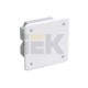 Коробка распределительная с/у 92x92x45 КМ41001 с саморезами, с крышкой  UKT11-092-092-040  IEK