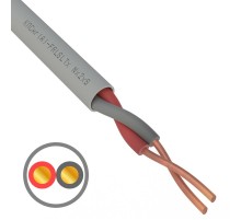 Кабель огнестойкий REXANT КПСнг(А)-FRLSLTx 1x2x1,00 мм, бухта 200 м 01-4932  REXANT