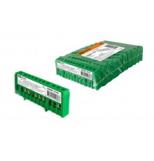 Шина "N" нулевая в изоляторе на DIN-рейку 6x9мм 12 групп инд. стикер  SQ0801-0183  TDM