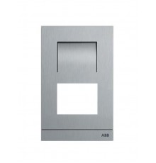 Станция вызова, аудио, 1\2, без клавишного модуля, сталь  M21013N3-S  ABB