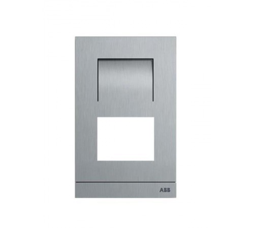 Станция вызова, аудио, 1\2, без клавишного модуля, сталь  M21013N3-S  ABB