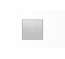 Накладка для механизма карточного выключателя с линзой подсветки и маркировкой, серия SKY, цвет серебристый алюминий2CLA851400A1301 ABB