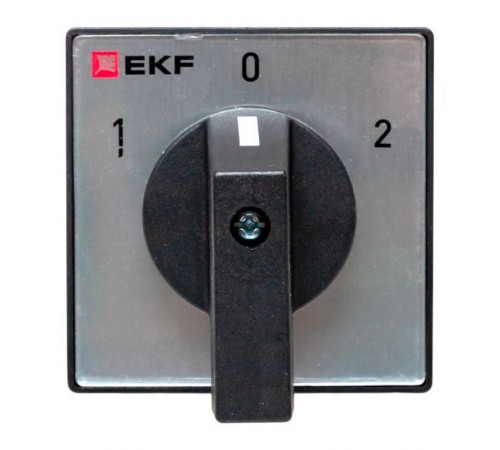 Переключатель кулачковый ПК-1-23 63А 3P "1-0-2" IP65  pk-1-23-63-65  EKF