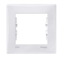 Sedna Белый Рамка 1-ая IP44 (К СТАРЫМ МЕХАНИЗМАМ)  SDN5810121  Schneider Electric