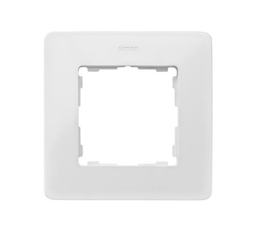 Simon 82 Рамка декоративная, 1 пост, Original, S82 Detail, белый-аквамарин  8200610-202  Simon