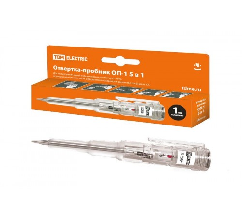 Отвертка-пробник ОП-1  SQ0501-0002  TDM