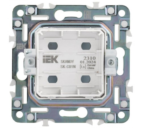 SKANDY Заглушка с суппортом SK-C01N никель  SK-PL10-K50  IEK