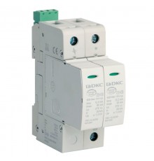 Ограничитель импульсных перенапряжений УЗИП, класс I+II, 2-полюсный, L-N-PE, 12  NX1222  DKC