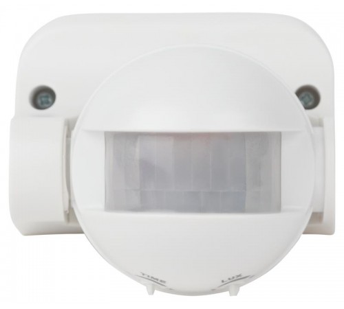 Датчик движения белый, макс. нагрузка MD 03  500Вт, угол обзора 140град., дальность 12м, монитори  Б0043809  ЭРА 