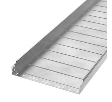 Лоток неперфорированный Профи INOX (AISI 304) 500х80x6000 (1,0 мм) (12 м/уп)  PR16.14032  Промрукав