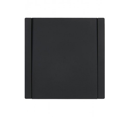 FORTE&PIANO Выключатель 1-клавишный с индикацией 10А FP102 черный  FP-V10-1-10-1-K02  IEK