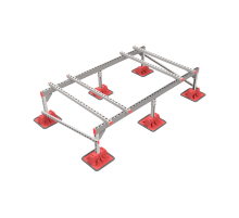 Опорная конструкция для установки оборудования TECHNORAPTOR LIGHTFOOT 2000х1200 HD  KM-TR-LTF-SSEI-2000-1200 HD  КМ - профиль