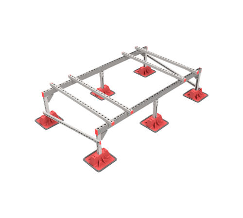 Опорная конструкция для установки оборудования TECHNORAPTOR LIGHTFOOT 2000х1200  KM-TR-LTF-SSEI-2000-1200  КМ - профиль