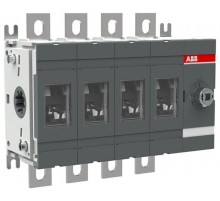 Рубильник OT400E40 до 400А 4-полюсный (без ручки управления)  1SCA022727R8260  ABB