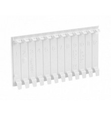 Заглушка модульная на 6 мод., белая  01-06-049   tekfor