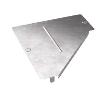 Крышка переходника левого Стандарт 400х150  PR16.10828  Промрукав