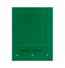 Табличка гибкая для маркировки оболочек. Клейкое основание. Винил.Зелёная  TAF60100AG  DKC