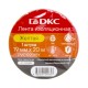 Лента изоляционная ПВХ 19x0,15 20м в рулоне Желтая  PVC192015Y  DKC