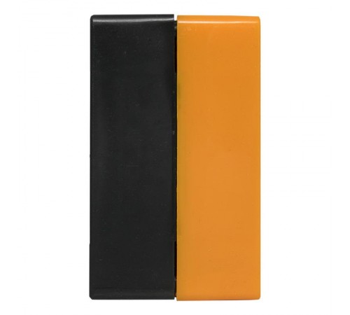 Корпус КП102 пластиковый 2 кнопки желтый EKF PROxima  cpb-102-o  EKF