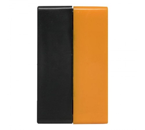 Корпус КП102 пластиковый 2 кнопки желтый EKF PROxima  cpb-102-o  EKF