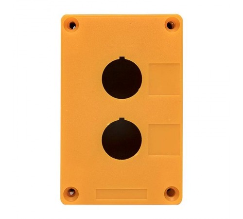 Корпус КП102 пластиковый 2 кнопки желтый EKF PROxima  cpb-102-o  EKF
