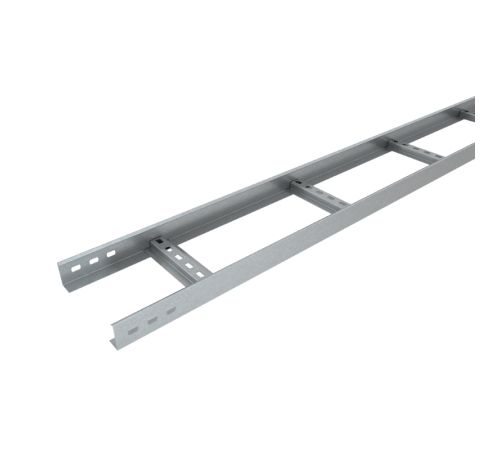 Лоток лестничный 400х50х2500х1,2мм горячеоцинкованный  LL50*400*1.2*2500 HD  КМ-профиль