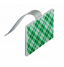 Площадки самоклеющиеся металлические с клипсой под шлейф (ПКШМ) 30x20 мм, упаковка 100 шт.  07-2430  REXANT